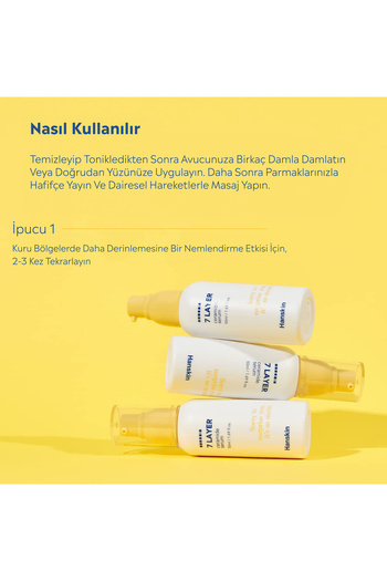 Hanskin 7 Layer Ceramide serum-7 Katmanlı Seramid Serum/hasarlı Cildi 1 Saat İçinde Güçlendirir 50ml
