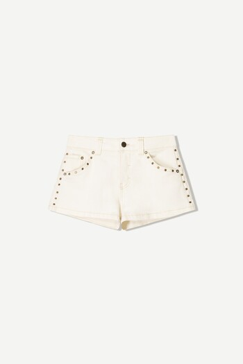 Bershka Studded voluminous shorts