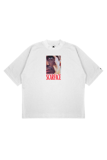 PURE EFFECT Unisex Oversize Scarface V2 Box Fit Χοντρό μπλουζάκι