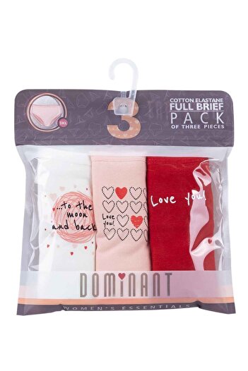 Dominant Cotton Plus Size 3-Pack