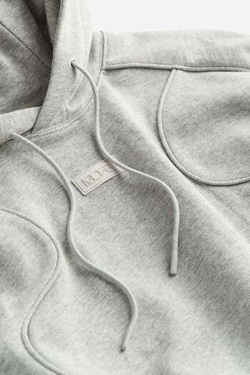 H&M DryMove™ Piping-detail sports hoodie