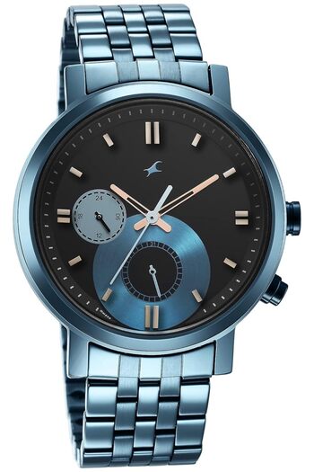Generic Fastrack Analog Black Dial Men Watch 3287Qm02 Nr3287Qm02