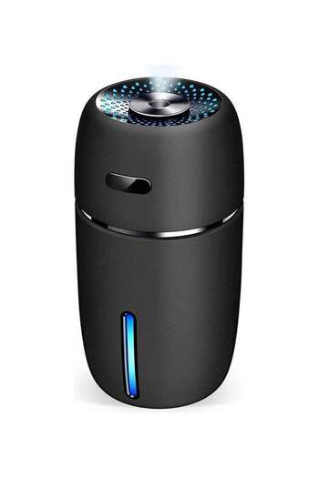 Generic USB Ultrasonic Air Humidifier Black 200ml