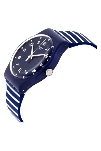Generic Swatch Unisex Adult Quartz Watch Analog Display And Silicone Strap Suon130