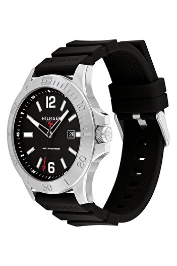 Generic Tommy Hilfiger Ryan Mens Black Dial Stainless Steel Watch 1710539