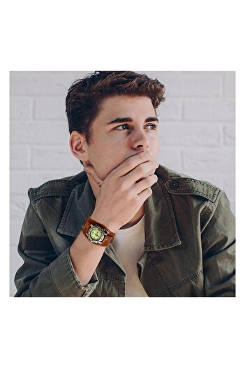 Generic Jewelrywe Vintage Style Unisex Punk Leather Wrist Watch With Round Dial