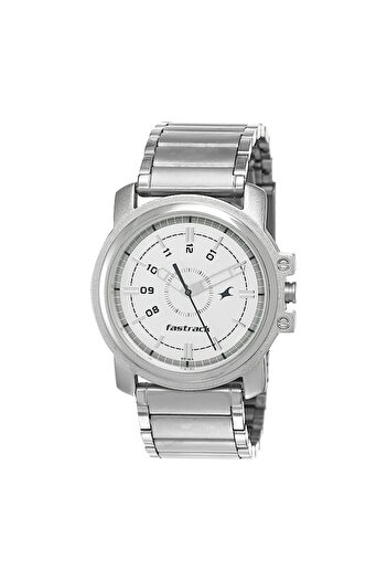 Generic Fastrack Men Casual Wrist Watch With Analog Function Quartz Mineral Glass Water Resistant With
