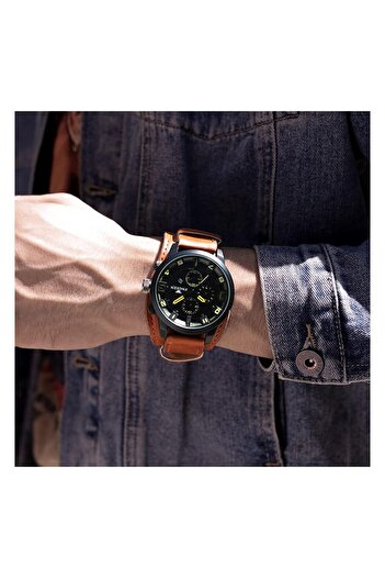 Generic Jewelrywe Men Skeleton Wrist Watch Silver Gold Blue Hollow Dial Analog Mechanical Self Winding