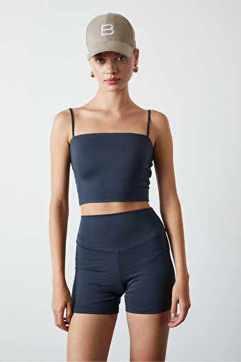 Beyyoglu İp Askılı Croptop