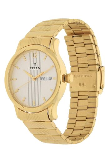 Generic Titan Karishma Analog Silver Dial Men Watch Nm1580Ym04 Nn1580Ym04 Np1580Ym04
