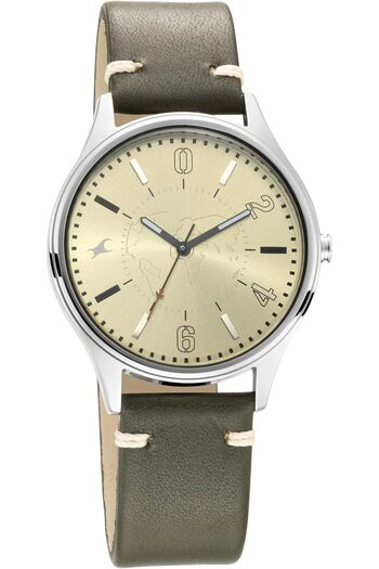 Generic Fastrack Tripster Analog Khaki Dial Men Watch 3237Sl02 Np3237Sl02
