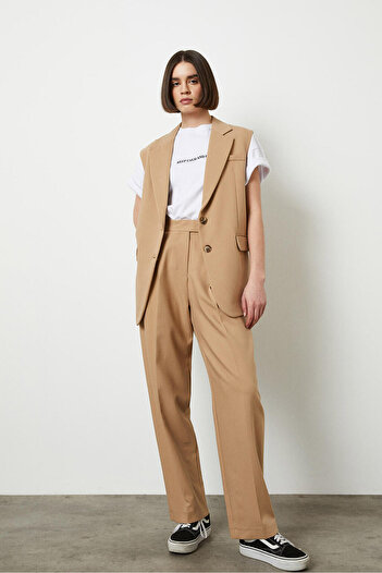 Beyyoglu Two Pleated Balloon Pants