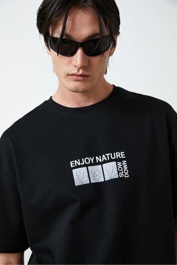 Beyyoglu Μπλουζάκι με στάμπα Oversize