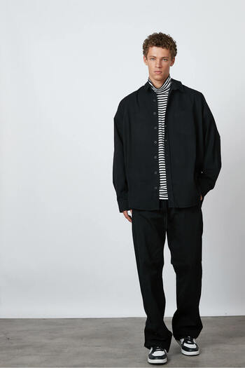 Beyyoglu Oversize πουκάμισο Gabardine