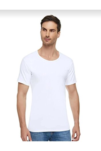 Berrak 1002 Men's Short Sleeve Cycling Collar Single Tank Top