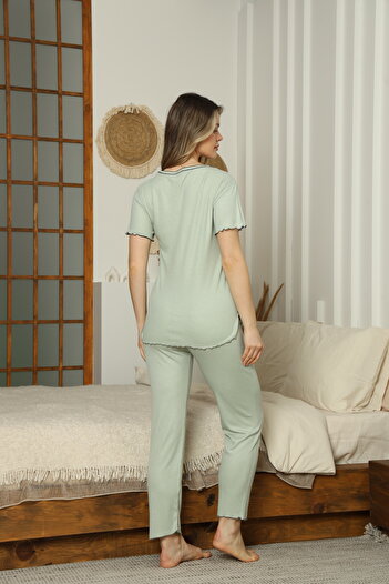 LİLA İÇ GİYİM Γυναικεία κοντομάνικη πιτζάμα Viscose