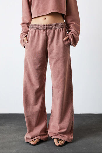 Beyyoglu Washed Palazzo Jogging Pants