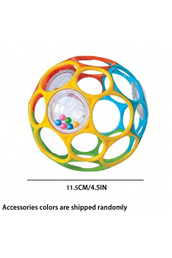 Choice 11.5CM 3104 Soft Baby Grasping Ball Rattles with Bell Ball Early Education Educational Sensory Toy