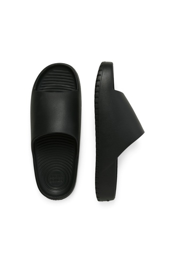 Jack & Jones Jack Jones Black Slippers for Men Jfwrıpple Moulded Slider 12274637 -16