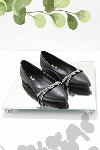 Bambi Black Women's Ballerina Ballerina01257061309
