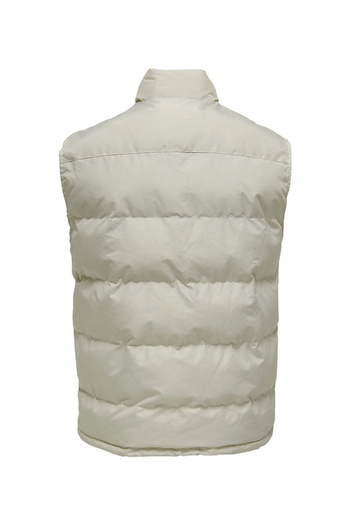 Only & Sons Onsjake Quilted Vest Otw Men's Yellow Vest - 22024229