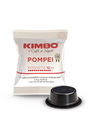 Kimbo Pompei a Modo Mio Compatible Capsule Coffee (50 Packs)