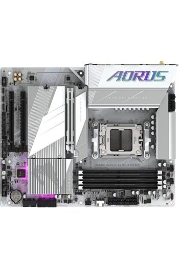 Gigabyte Placa de baza GIGABYTE B650E AORUS ELITE X ICE, AM5, DDR5, ATX, Wireless, Bluetooth