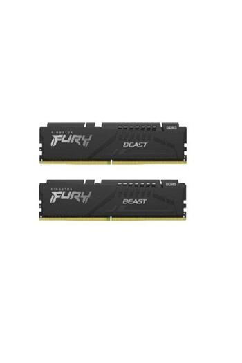 Kingston Memorii Kingston Fury Beast, 32GB(2x16GB), DDR5-5200Mhz, CL40, Dual Channel