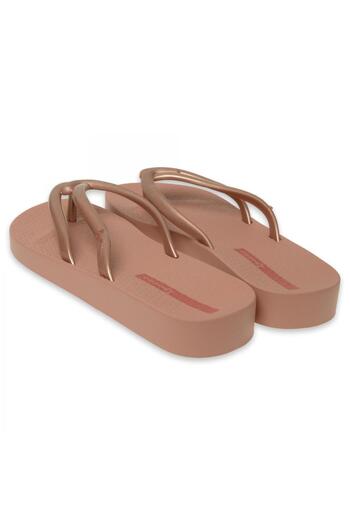İpanema Ipanema 83519 Comfy Fem Vegan Bronze γυναικείες παντόφλες