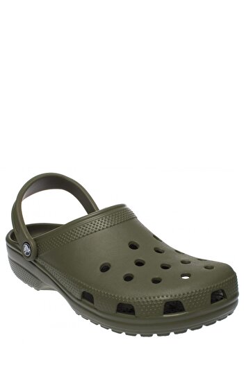 Crocs 10001 Classic Koyu Haki Erkek Terlik