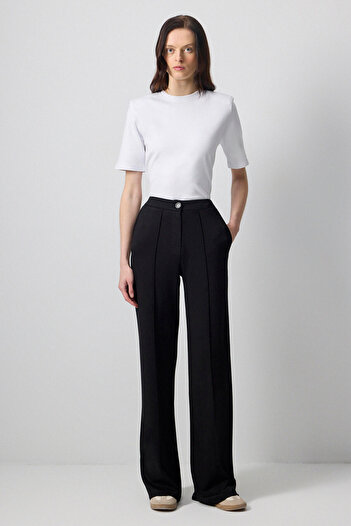 Touché Privé Draped Steel Pants
