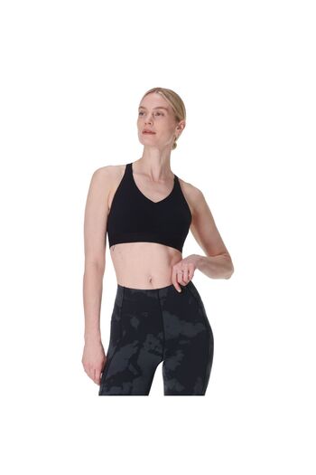 Sweaty Betty Power Pulse Bra Women's Black Fitness Bra Women's Fitness Bra Sb10044-001