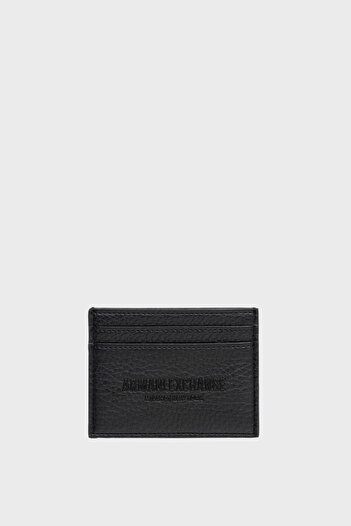 Armani Exchange Metal Logo Detailed Card Holder Men's Card Holder Xm 000169   Af11931 Uc001