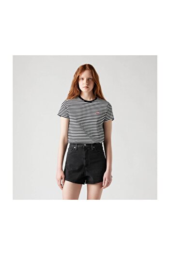 Levi's PERFECT TEE RAITA STRIPE CAVIAR STRIPE