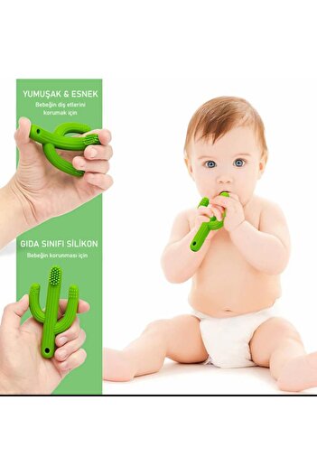 Weego Ağaç Modelli Emziğe Takılır Diş Kaşıyıcı Pembe 0-12 Ay