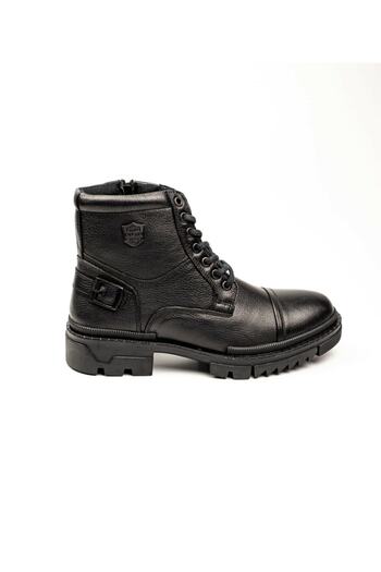 Kinetix Dıda 1pr Black Men's Genuine Leather Boots Snow Boots