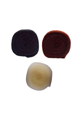 SPECİAL 4 YOU 10 Meters Cuttable Hair Bun Sponge in Desired Size Set of 3