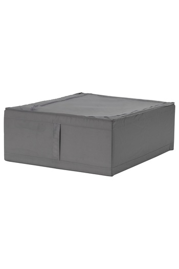 IKEA SKUBB Storage case, dark grey, 43x53x19 cm