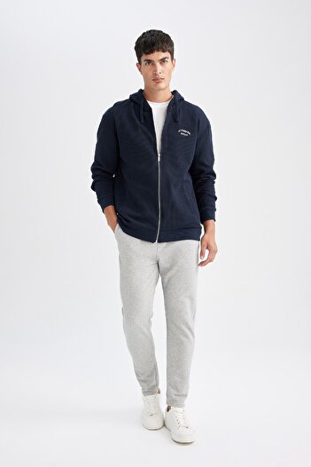 DeFacto Pike Slim Fit Sweatpants - Slim Fit, Waist Lace-Up, Pockets, R9261Az24Au