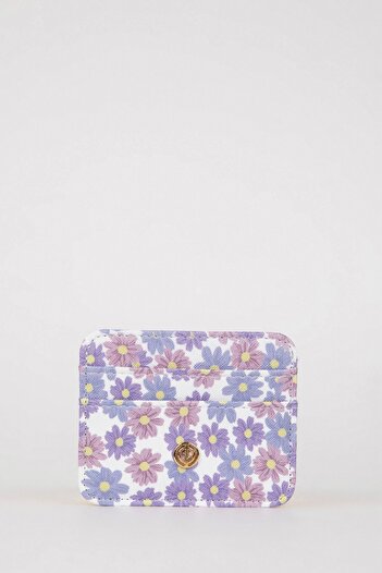 DeFacto Floral PatterneD Women's CarD HolDer - D7016AXNS