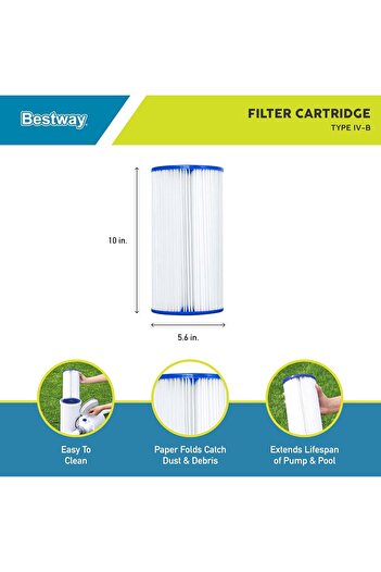 BESTWAY Bestway Flowclear Filter Cartridge IV 58095