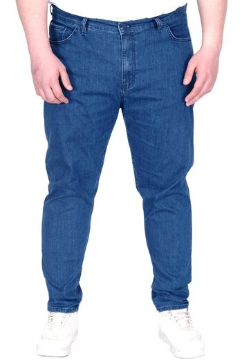 ModeXL Men's Plus Size Pants - Classic 21920 Indigo Mode XL