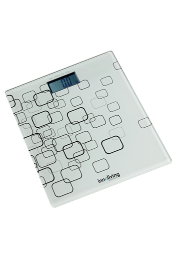 Generic Elektronická váha s Bluetooth připojením INN-109, max. 180 kg s velkou podsvícenou obrazovkou