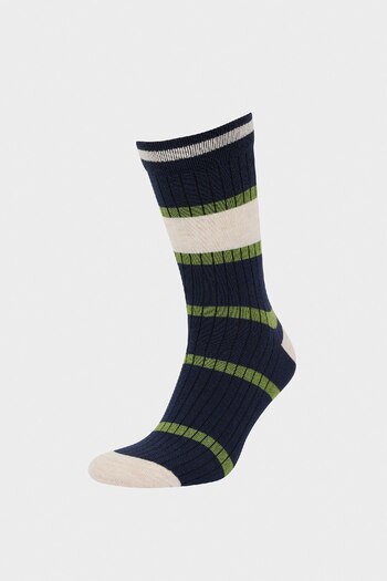 DeFacto Men's 3-Pack Cotton Long Socks D9665Axns