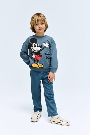 DeFacto Baby Boy Elastic Waist Straight Leg Jean Pants A4099A525Sp