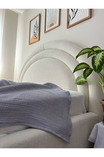 GİNETEKS 4 Layer King Size Muslin Bedspread (230X250)