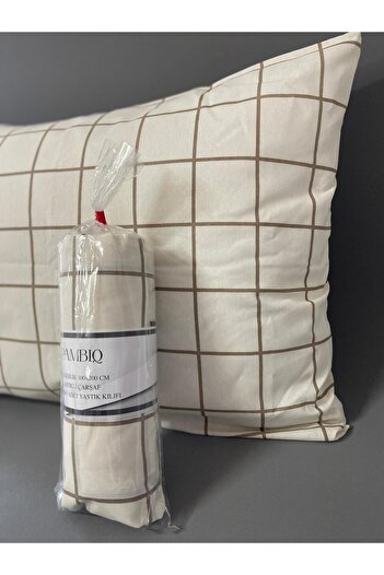 Pamuku Patterned Single Fitted Sheet Set 100X200 cm