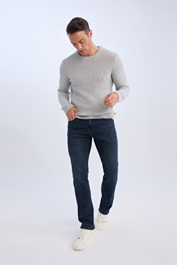 DeFacto Standard Fit Crew Neck Knitwear Sweater E0811Ax24Wn