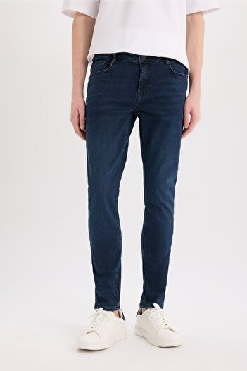 DeFacto Carlo Skinny Fit - Normal Bel, Ekstra Dar Paça Jean B3620AX25SP