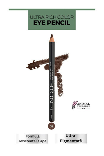 NOTE Ultra Rich Color Eyeliner – 02 Coffee – Brown